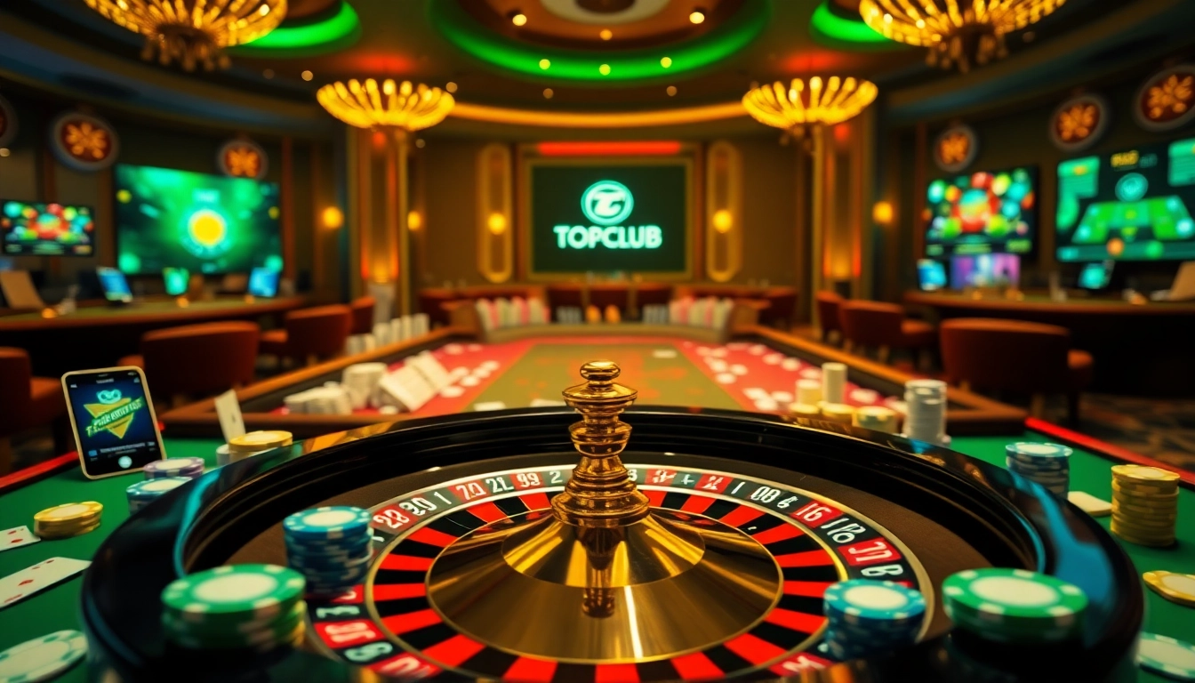 Experience the excitement of https://topclub.site/ with vibrant casino games and engaging online interfaces.