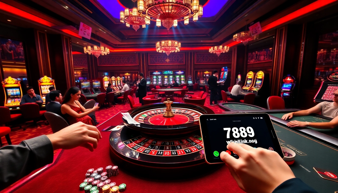 Experience the thrill of betting with the rich casino atmosphere of https://789winlink.net/ featuring roulette and poker games.